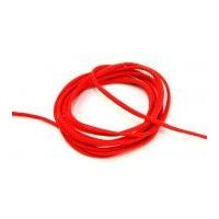 3mm round anorak cord red