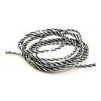 3mm berisford bakers twine ribbon cord 3 blackwhite