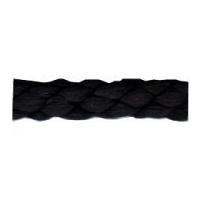 3mm British Trimmings Rayon Lacing Cord Black