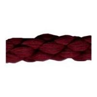 3mm british trimmings rayon lacing cord wine