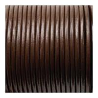 3mm Craft Factory Leather Thonging Cord Brown