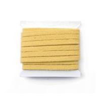 3mm Craft Factory Imitation Leather Cord 1m Yellow