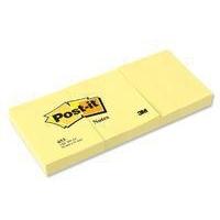 3m post it note 38x51mm yellow 653y 266