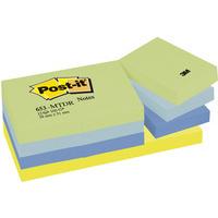 3M Post-it Note Dreamy Colours Rainbow Pack of 12 38x51mm