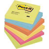 3M Post-it Note Energetic Colours Rainbow Pack of 6