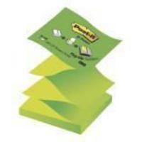 3M Post-it Z-Note 76x76mm Green R330NAG