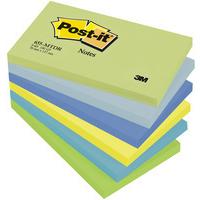 3m post it note dreamy colours rainbow pack of 6 76x127mm