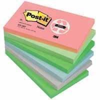 3M Post-it Note Pastel Recycled Pads Pack of 12