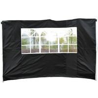 3m Gazebo Replacement Side Walls in Black