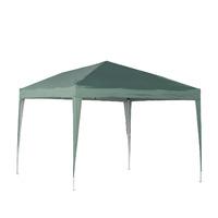 3m x 3m garden pop up gazebo marquee in deep green