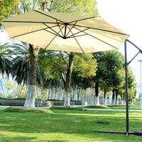 3m Garden Banana Parasol in Beige