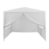 3m x 3m Gazebo with Windows White