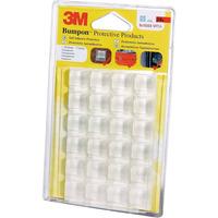 3M SJ 5323 MPCB Bumpon TRN Polyurethane Rubber Foot 20.6mm x 7.6m...