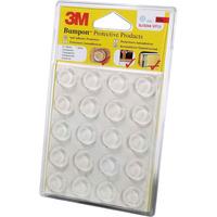 3M SJ 5344 MPCB Bumpon TRN Polyurethane Rubber Foot 19.1mm x 4.1m...