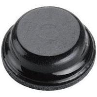 3M SJ 5076 Self Adhesive Protective Device Foot, 8 mm x 2.8 mm , Black Polyurethane