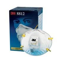 3M Respirator Valved FFP1 Classification White with Yellow Straps (Pack of 10)