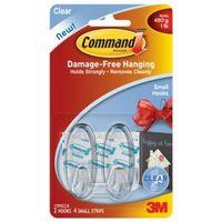 3m command plastic hooks pack of 2