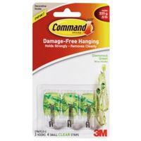 3M Command Green Plastic Hooks Pack of 3
