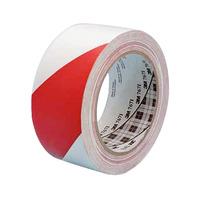 3M 70006299880 767i Hazard Marking Vinyl Tape PVC Red/White 50mm ...