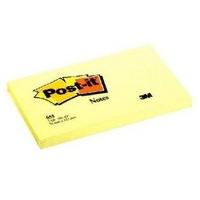 3M 655YE - Post-it Notes 76x127mm Canary Yellow 655-YE - (PK12)