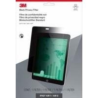 3M PFTAP001 - display privacy filters (Anti-glare, 4:3, Frameless, Tablets, Black, iPad Air 1 / 2)
