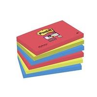 3M Postit 976x127 mm Jewel Pop Notes - Assorted Colours (Pack of 6)