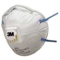 3M 8822SP Classic Cup-Shaped Valved Disposable Respirator - Pack of 5