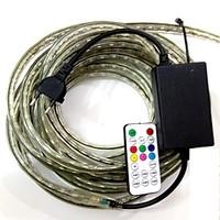 3M/1PCS EU plugconnect IR 19key controller 220-240V LED RGB light waterproof lamp belt 5050 band garden light RGB
