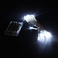 3M 30-LED White Light 2-Mode LED String Fairy Lamp for Christmas (3xAA)