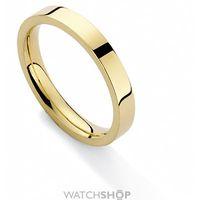 3mm Heavyweight Flat Court-Shaped Band Size Q