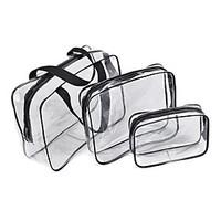 3PCS Travel Bag Luggage Organizer / Packing Organizer Moistureproof/Moisture Permeability Waterproof Portable Ultra Light(UL) forTravel