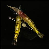 3Pcs/Bag 10cm/6g Luminous Pearl Soft Big Shrimp Bait Shrimp Soft Lures Wholesale