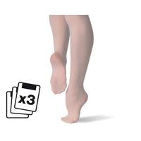 3pk Micro Footed Tights