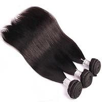 3Pcs/Lot 8-30inch Brazilian Virgin Straight Hair Natural Black Human Hair Weave Low Price Sale.