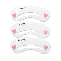 3pcs The auxiliary tool eyebrow card(opp bag)