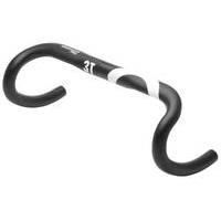 3T Ergonova Pro Drop Handlebar | Black/White - Aluminium - 440mm