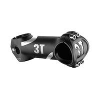 3T Arx II Pro Road Bike Stem - Black / White / 80mm / +/- 6°