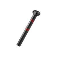 3T Ionic 0 Team Carbon 350mm Seatpost | Black/Red - 31.6mm