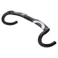 3T Aeronova Ltd High Modulus Carbon Handlebar | Black/White - 440mm