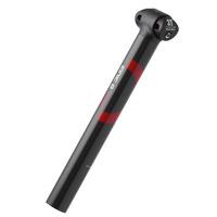 3t ionic 0 team road bike seatpost black 350mm 316mm carbon fibre