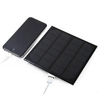 3w 5v usb output monocrystalline silicon solar panel for diy