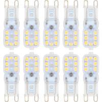 3W G9 LED Bi-pin Lights T 14 SMD 2835 300 lm Warm White / Cool White Dimmable AC 220-240 / AC 110-130 V 10 pcs