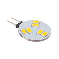 3w g4 led spotlight 6 smd 5630 260 lm warm white dc 12 v