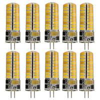 3W G4 Led Dimmable Bulb Silicone Lamp Crystal Chandelier 72 SMD 5730 DC/AC 12-24V (10 Pieces)