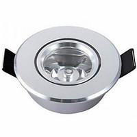 3W 200-250LM 3000-3500K Warm/Cool White Recessed Lights AC 220V