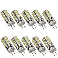 3W G4 LED Bi-pin Lights T 24 SMD 2835 280 lm Warm White / Cool White Decorative DC 12 10 pcs