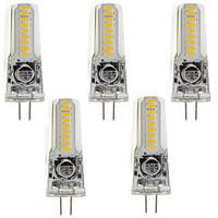 3W G4 GY6.35 Bi-pin LED Silicone Light 18 SMD3014 AC/DC12V for Chandelier 260 lm Warm/Cool White (1 pcs)