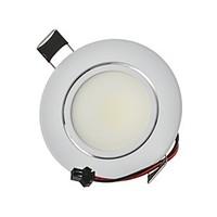 3W COB LED Recessed light 250 lm Warm White Cool White Natural White Decorative AC85-265 V 1 pcs