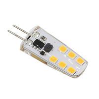 3W G4 LED Bi-pin Lights T 12 SMD 2835 210-230 lm Warm White Cool White Decorative AC/DC 12 V 1 pcs