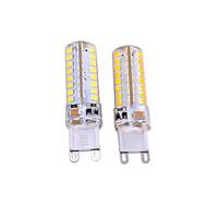 3w ac220 240 ac110 130v warm white white g9 led bi pin lights t 64 smd ...